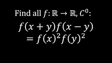 A tricky functional equation