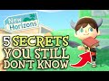 Animal Crossing New Horizons: 5 SECRET DETAILS You STILL Don't Know (More ACNH Tips You Should Know)