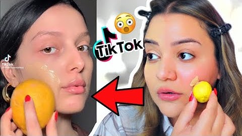 جربت اقوى خدع التيك توك التجميلية 🤦🏻‍♀️ انصدمت..!! | يسرا مختار