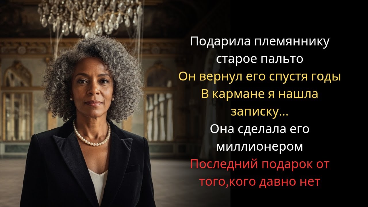Подарила племяннику старую шубу. Через 5 лет записка в кармане сделала его миллионером.