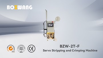 BZW-2T-F Servo Stripping and Crimping Machine