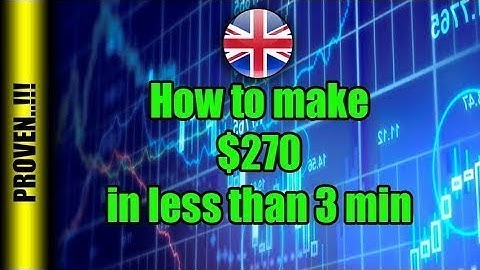 FX ROBOT - $270 in less than 3 min Scalping on GBPUSD