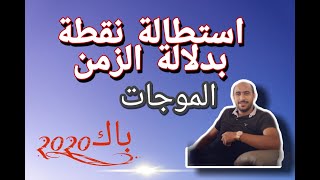 الاستطالة بدلالة الزمن _ التأخر الزمني _ الموجات الميكانيكية L'élongation