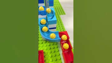 Lego Duplo Marble Run ASMR: Soothing Sounds & Mesmerizing Motion