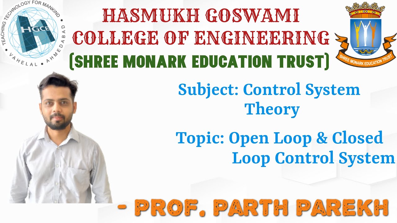 OPEN LOOP AND CLOSED LOOP CONTROL SYSTEM II CONTROL SYSTEM THEORY - YouTube