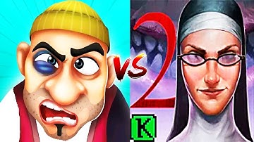 Scary Robber Home Clash vs Evil Nun 2: Origins : Horror - Horror Games Battle - Android Games