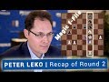 Peter Leko | Recap GRENKE Chess Classic 2018 Round 2 | Magnus Carlsen vs Hou Yifan game in focus