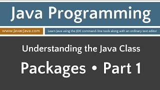 Learn Java Programming - Packages Part 1 Tutorial