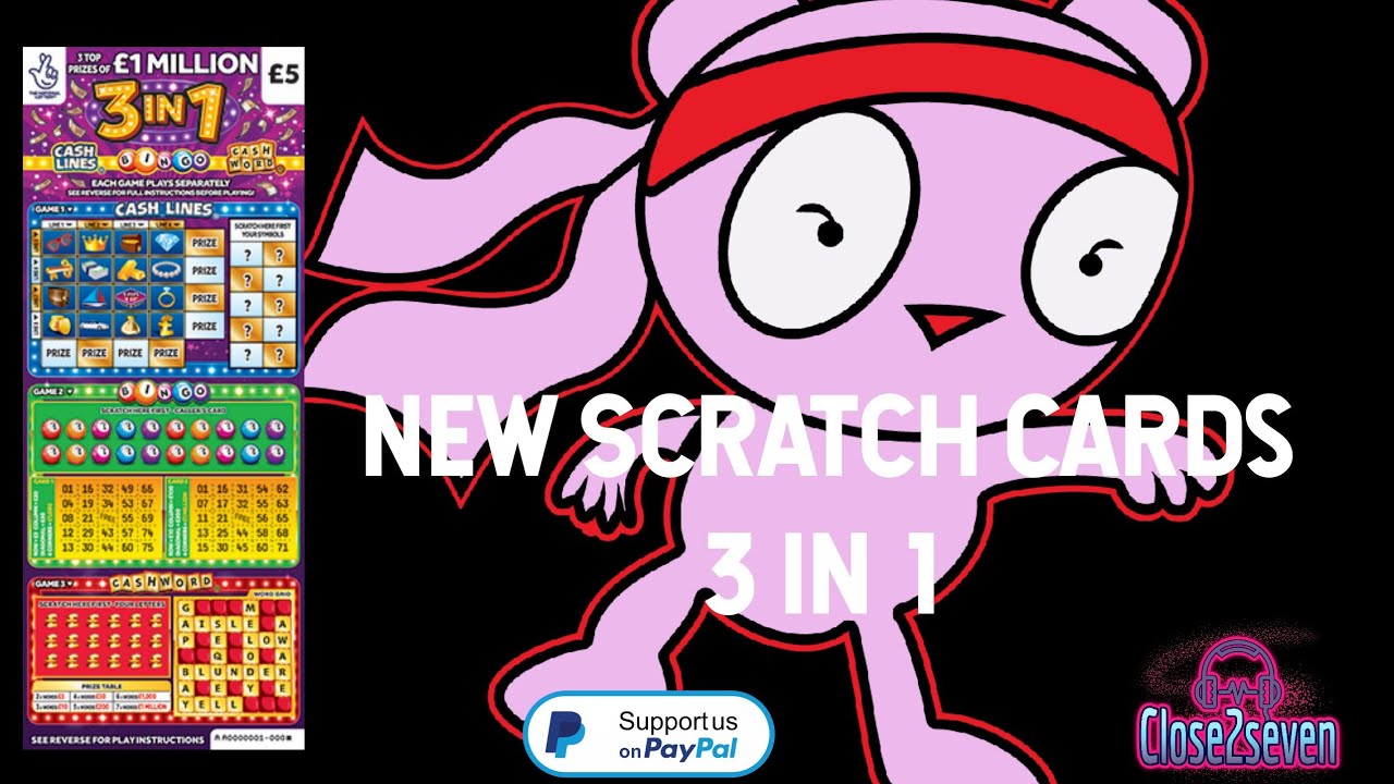 New Scratch Cards £5 3 in 1 