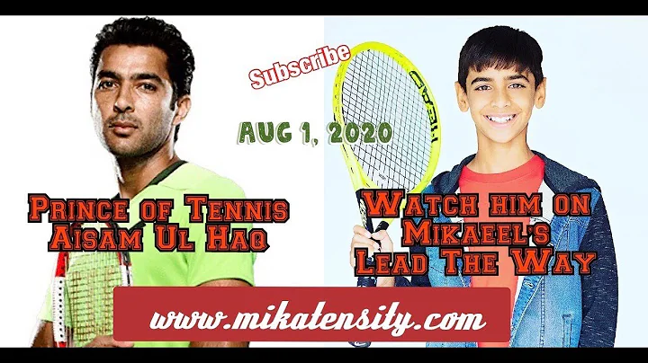 LEAD THE WAY TALK SHOW: SEASON 2 - EPISODE 10 - PART 1 - Prince of Tennis Aisam Ul Haq Qureshi