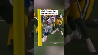 Parsons drew ANOTHER one moments later 🤣 #shorts #nfl
