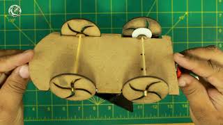Solar Powered Car, DIY Solar Car,  Science Project for kids