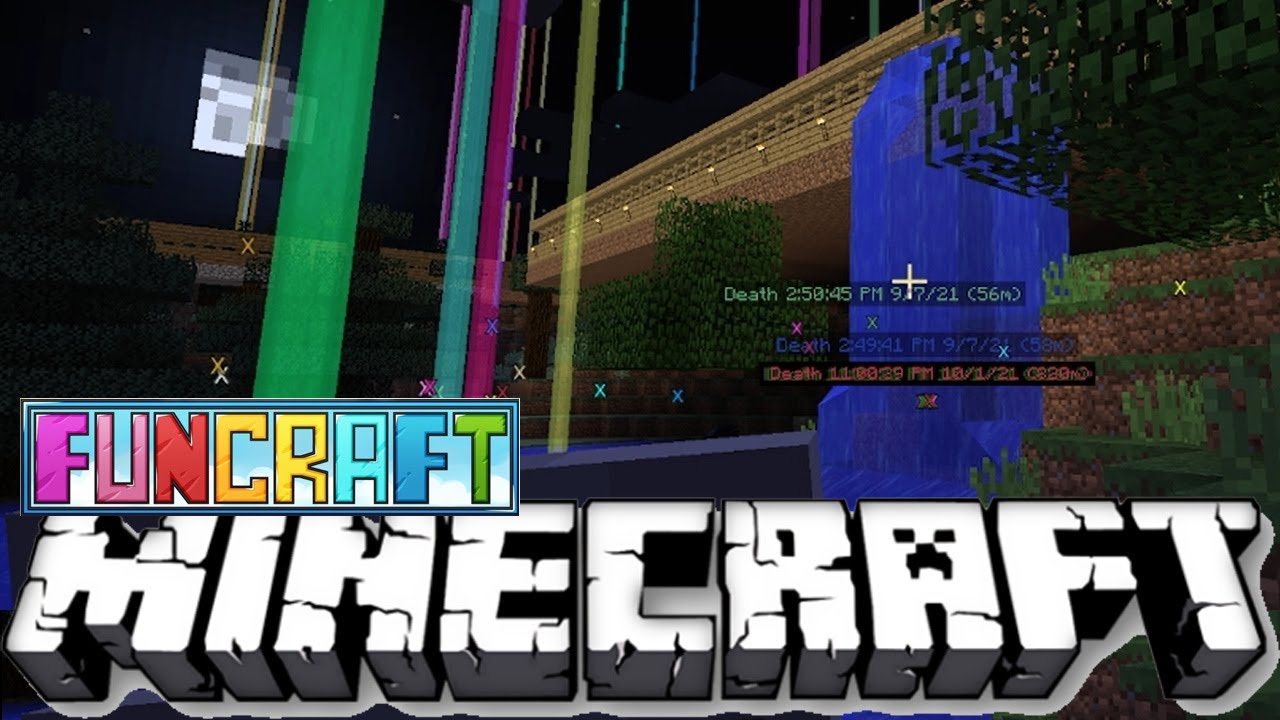 Safe Path to the New Chicken Dungeon - FunCraft Minecraft Survival Let ...
