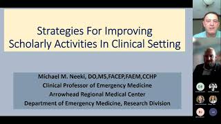 Generating Scholarship within a Clinical Setting