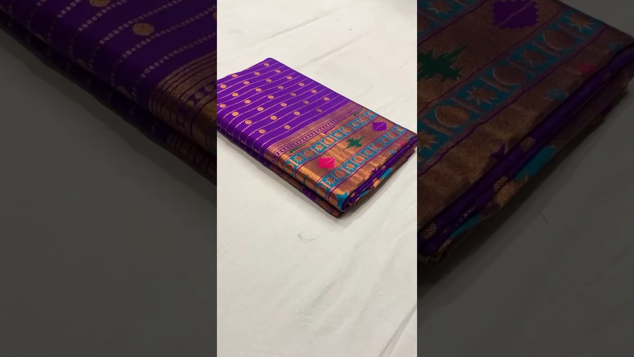 Soft Silk Zari Woven Paithani Saree