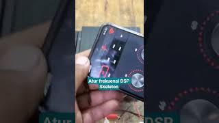 atur manual frekuensi DSP Skeleton #dsp #customaudio #subwoofer #skeleton #caraudio