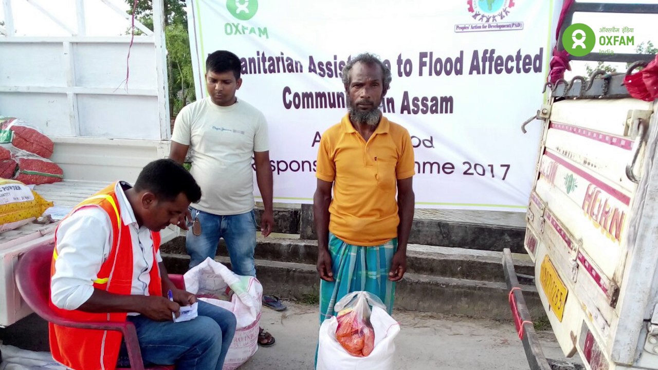Humanitarian and Disaster Risk Reduction | Donors Help Provide Faster Relief for North-East Floods