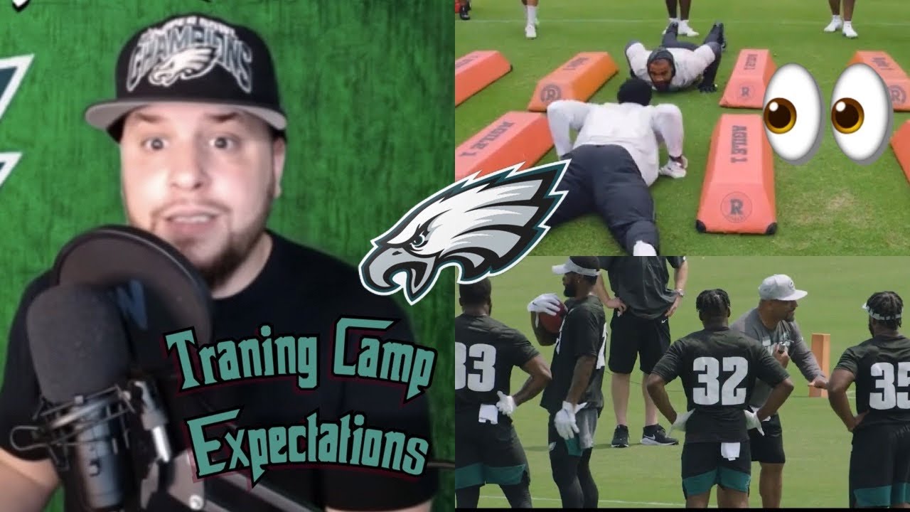 Philadelphia Eagles Training Camp Thoughts, Sweat Vs Barnett Race & The RB Room!!