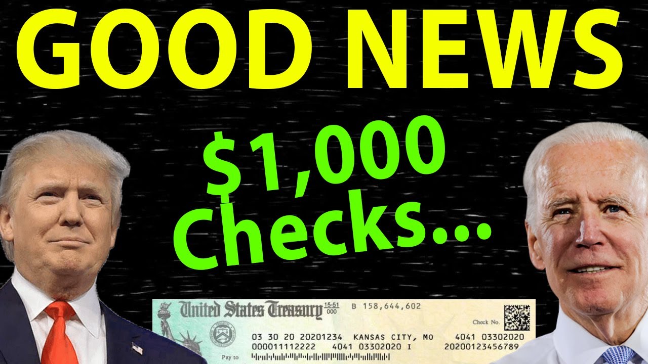 1,000 Stimulus Checks! Second Stimulus Check Update & Stimulus News