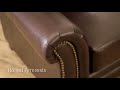 Belcaro Top Grain Leather Sofa