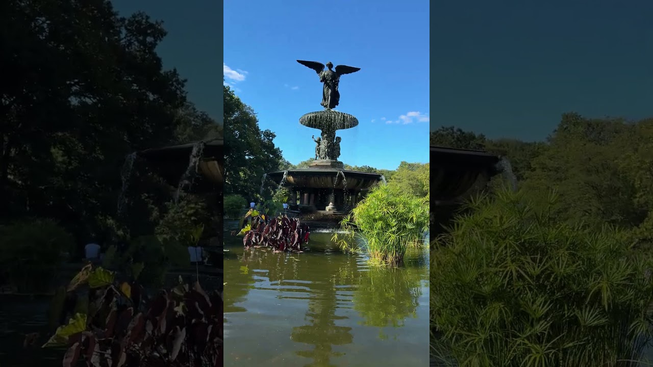 Bethesda Fountain in Central Park | Relaxing New York City Walk 