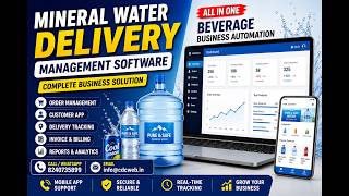 Looking for a complete Mineral Water Delivery Management Software?