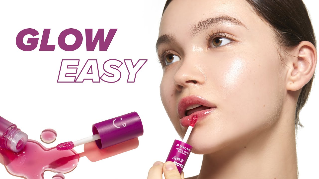 GLOW EASY 💜Nourishing Vitamin C Lip Oil💜 I DEW CARE YouTube