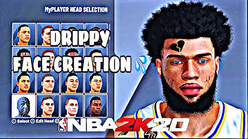 *NEW* BEST DRIPPY FACE CREATION TUTORIAL in NBA 2K20! LOOK LIKE A DEMI-GOD😱NBA 2K20