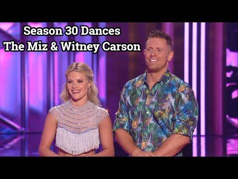 Season 30 Dances The Miz & Witney Carson