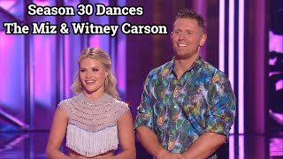 Season 30 Dances The Miz & Witney Carson