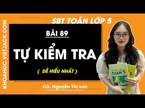Video Vở bài tập Toán lớp 5 - Bài 89: Tự kiểm tra - trang... - youtube
