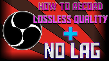 HOW TO RECORD LOSSLESS GAMEPLAY WITH NO LAG!!!!