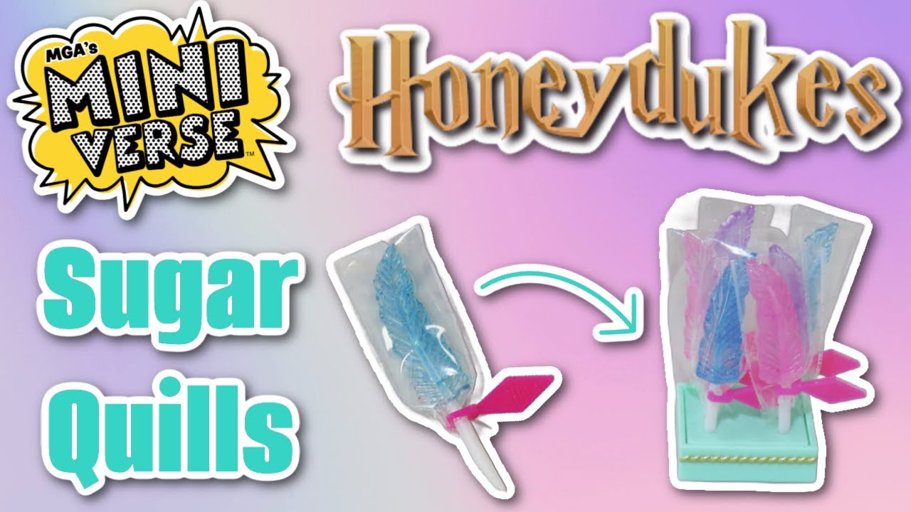 *НОВИНКА* Минивселенная Гарри Поттера «Сладкие герцоги» — Изготовление сахарных перьев-конфет!!