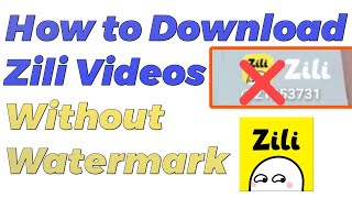 How to download Zili Videos Without Watermark (logo) #zili #AbhicreationsAtoZ #Withoutwatermark screenshot 4