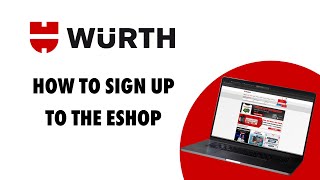 Signing up to the eShop (2026) - www.wurth.ie