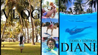 DIANI : HOW MUCH IT COSTS TO TRAVEL WITH A FAMILY OF 9 | TRAVEL VLOG
