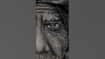 Hyper realistic old man sketch 🔥