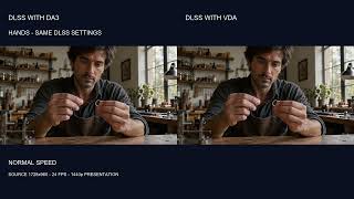 Depth Anything 3 vs Video Depth Anything - Depth and DLSS Output