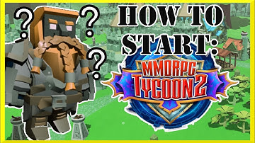 How To Start In MMORPG Tycoon 2! - Tips & Tricks - The Basics of World Building & Zone Design!