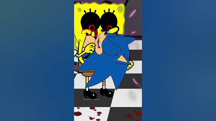 Spongebob.EXE Attacks Sonic The Hedgehog