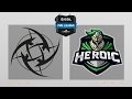 CS:GO - NiP vs. Heroic [Nuke] Map 2 - ESL Pro League Season 5 - EU Matchday 1