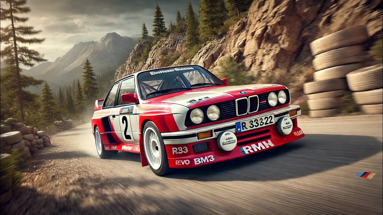 BMW E30 M3 EVO GAMEPLAY [4K 60FPS PC] DIRT RALLY 2.0 - YouTube