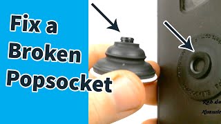 How to Fix a Broken Popsocket