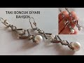 KOLAY VE ZARİF İNCİ KÜPE YAPIMI/EASY AND ELEGANT PEARL EARRINGS