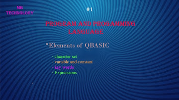 #Program and #programming language