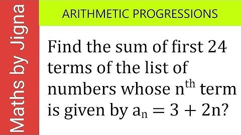 Q343 Find sum of 24 terms | Class 10 Arithmetic Progression | Board Exam 2026 | AP Sum trick