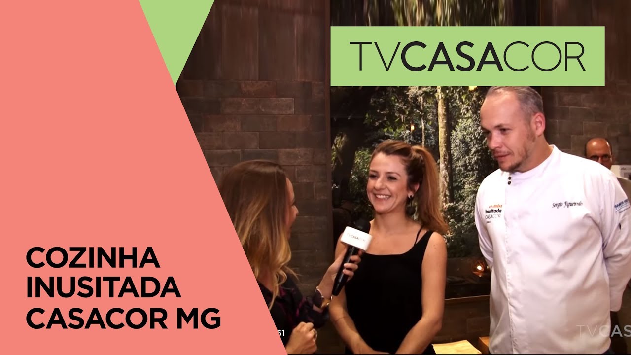 Cozinha com restaurante funcional na CASACOR MG 2017 minas gerais aeropuerto