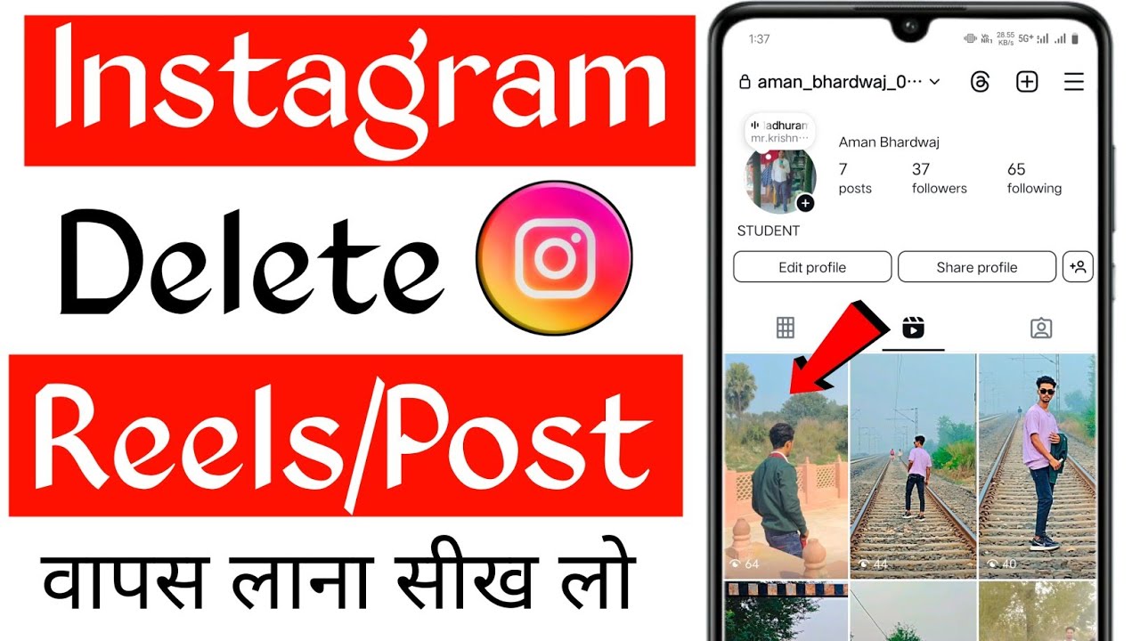 How To Restore/Recover Deleted Post On Instagram 2024 || Instagram Par ...