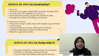 Volatile Organic Compound (VOC)