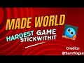 #stickwithit I have cloned the world hardest games stick with it Devlog-1
